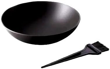 Henna Mixing Iron Bowl, Natural Hair Dye Making Wok kadai Without Handle in Iron, Mehendi Paste ka Bowl with Brush