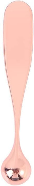 YuanHolumid Eye Cream Spoon, Cosmetic Spatulas Eye Roller Massage Stick Eye Cream Applicator Eye Massage Tool Skin Care Tool for Women Creams Skin Care (Rose Gold)