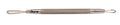 Diane Two-Sided Comedone Extractor Tool, Stainless Steel Blackhead and Whitehead Remover for Clearer Skin
