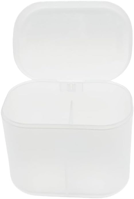 Sprigold home transparent cotton pads/swabs large capacity storage box with PP(polypropylene) material, easy to use and take,beautiful design, muti-purpose, moisture-proof and dust-proof (Home)
