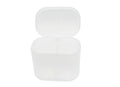 Sprigold home transparent cotton pads/swabs large capacity storage box with PP(polypropylene) material, easy to use and take,beautiful design, muti-purpose, moisture-proof and dust-proof (Home)