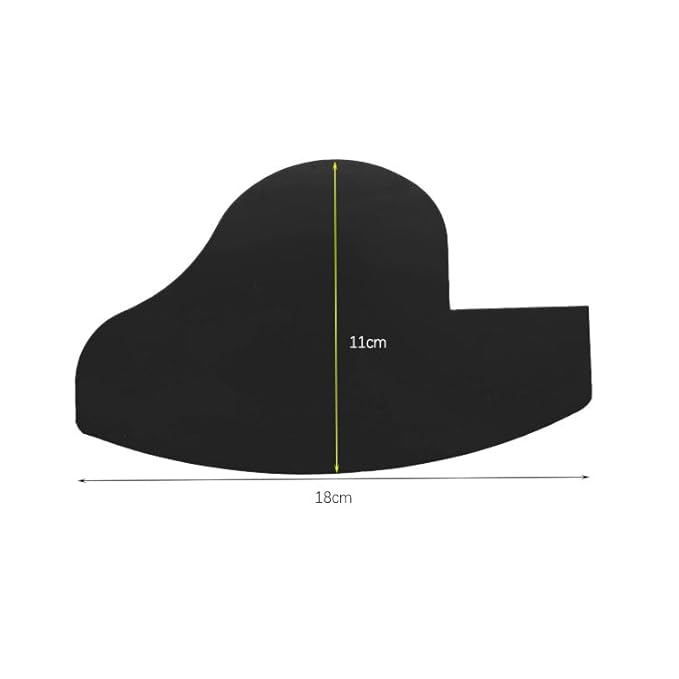 SONGJIE Multi-Use Hairline Fill In Design Barber Hairline Card Suitable for Different Types of Design Barber Design Barber Styling Templates Beard Enhancement Design Card