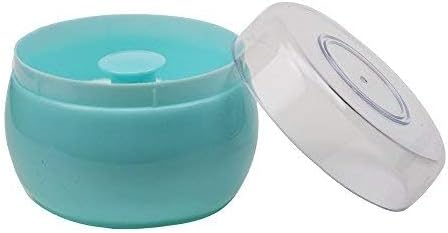 HSOMiD Body Powder Case/Powder Puff Kit/Body Powder Applicator, Dusting Powder Puffs with Loose Powder Container,Handy Size