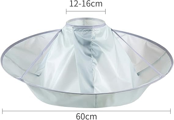Hair Cutting Cape - Waterproof Umbrella - Kids Adults Home - Easy Clean