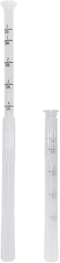 Disposable Plastic Vaginal Cream Applicators Hygienic Threaded Injector Applicator Preseed Estrace Premarin OTC Cream Products Dosage Markings- 15 Pack