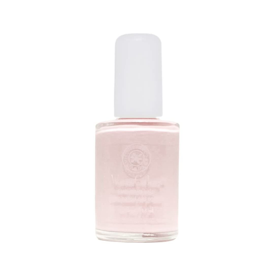 Honeybee Gardens Water-Based Nail Enamel, She Said Yes, Matte Opaque Light Pastel Pink, Eco-Friendly, Odorless & Vibrant Polish, 0.5 fl oz