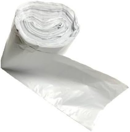 Maxdot 2 Roll 50 Bags Sanitary Napkin Disposal Receptacle Liner Surface Mount Feminine Hygiene Liner Plastic Bags for Wall Mountable Receptacles or Bin, Bathroom, Commercial, Restroom, 12 x 16 Inch