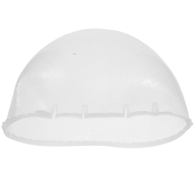 Beatifufu Silicone Highlight Cap with Hook Reusable Hair Dye Cap with Holes for Even Hair Coloring at Home and Salon Use 7.48X7.48X6.29In