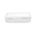Rolabling Transparent Box Storage Case for Nail Art Equipment Manicure Tool