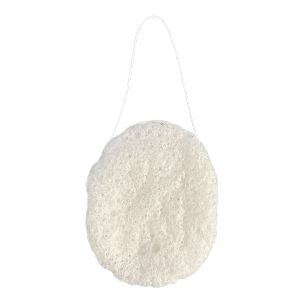 Wildpier Beauty Exfoliating Konjac Sponge - Exfoliating Body Scrubber, Natural Exfoliating Facial Scrubber Sponge for Sensitive Skin, Body Scrubber Exfoliator, Shower Scrubber for Body, Biodegradable