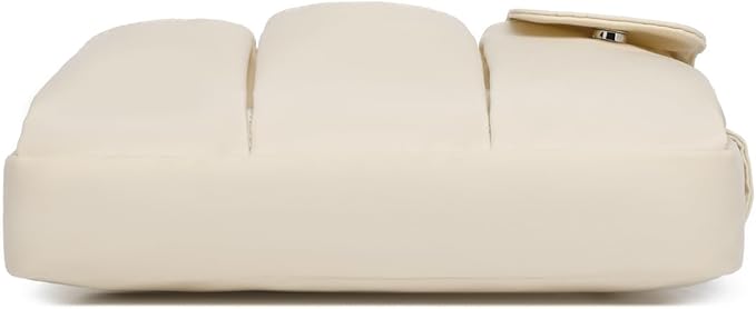 Storage Bag-arge Cosmetic Bag for Women Travel Makeup Bag Zip Up Bag Pure Cotton Canvas Can be Suspended (Creamy White)