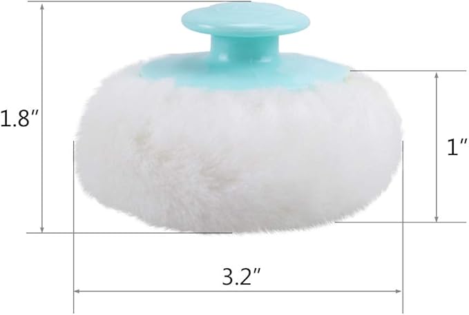 HSOMiD Powder Puff Replacement,Pack of 5 Body Powder Puff