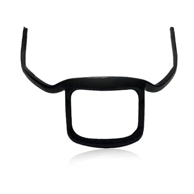 ANQIA Beard Styling Template Goatee Mustache Grooming Guide Stencil Lineup Tool Shaving Template for Men Face Hair Styling Hairline Shaping Black