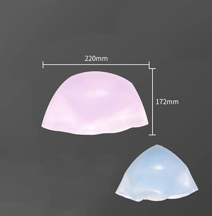 Silicone Highlight Tipping Cap for Hair with Hook Reusable Hair Cap for Hair Coloring Hair Staining Cap Dyeing Tool