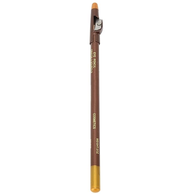 ZIZEV Beard Pencil Beard Shaping Tool Tracing Pen Tray Liner Beard Tracing Pen Barber Hairline Pencil Beard Mustache Combs (light brown)