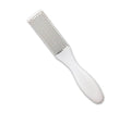 Professional Foot Files Callus Remover,Foot Scrubber for Dead Skin,Stainless Steel Foot Rasp-White(1 Pack)