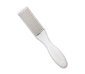 Professional Foot Files Callus Remover,Foot Scrubber for Dead Skin,Stainless Steel Foot Rasp-White(1 Pack)