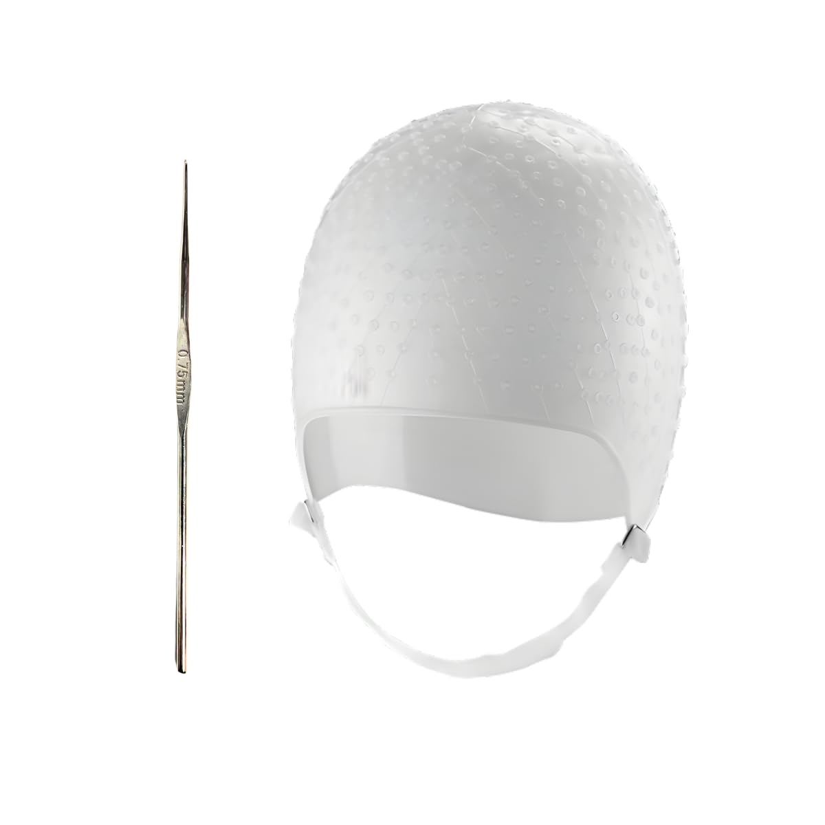 Dompel Silicone Highlight Hair Cap | Reusable Professional Silicone Cap | Special for Hair Dyeing | Model 233 CA 1 UND
