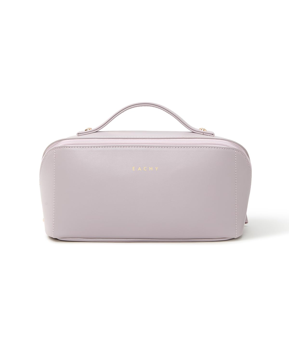 EACHY Travel Makeup Bag, Cosmetic Bag for Women, Waterproof Toiletry Bag with Handle, Large Capacity Makeup Organizer with Brush Compartment for Vacation & Everyday Use