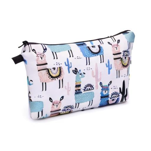 WANDF Small Makeup Bag for Purse, Small Cosmetic Bag for Women