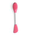 LASSKY Silicone Brushes,Double-Ended Silicone Face Mask Brush,Facial Cleansing Brush, Premium Soft Facial Masks Other Skin Care Applicator Tool for Cream, Body Lotion,Moisturizer (Pink)