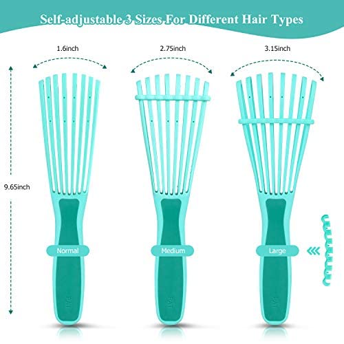 URTHEONE Detangling Brush for Black Natural Hair, 3A-4C Curly Afro Brush