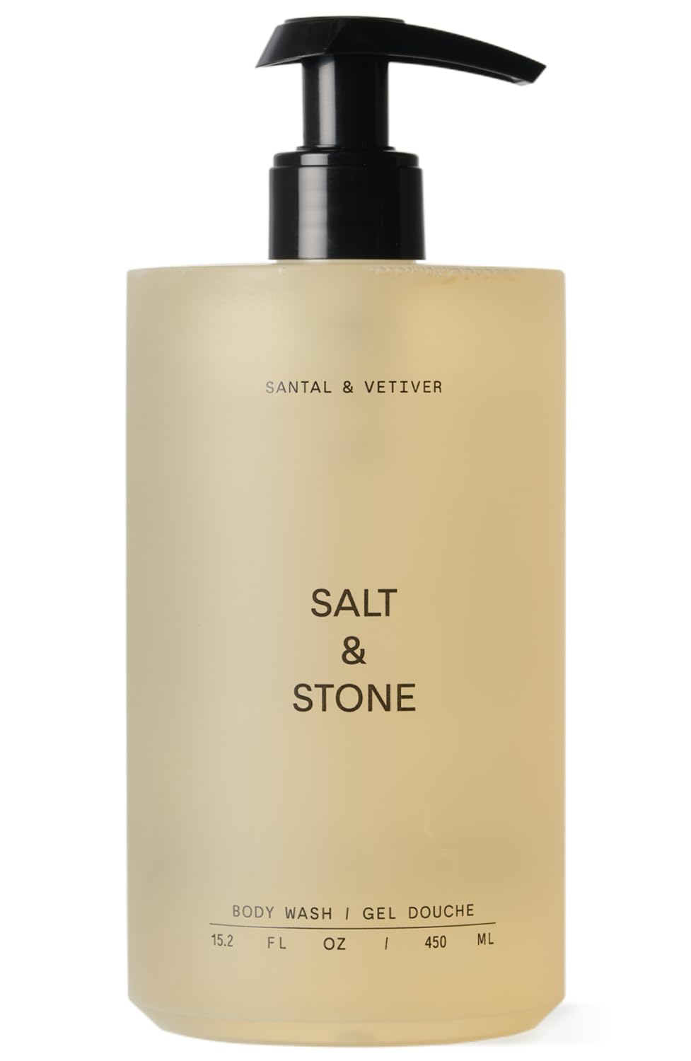 Salt & Stone Body Wash for Women & Men, Bergamot & Hinoki Refill 32 fl oz