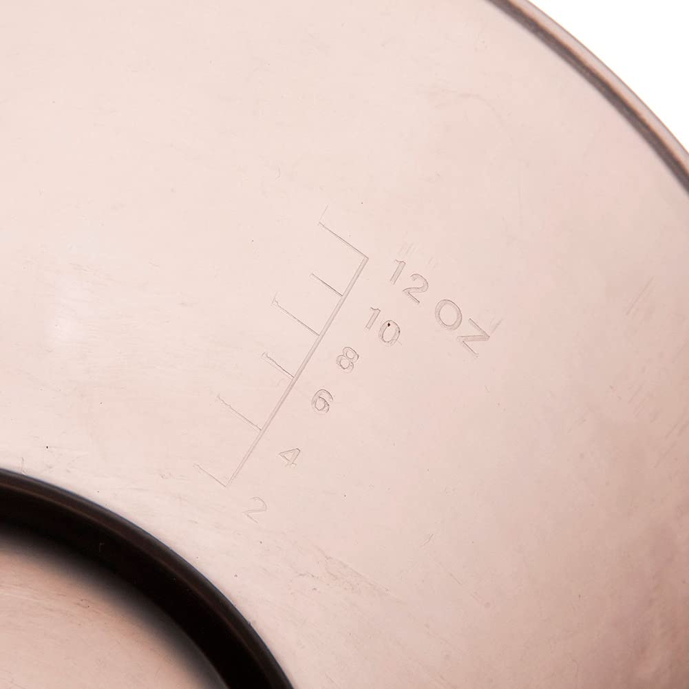 UUYYEO 4 Pcs Hair Color Bowl Plastic Color Mixing Bowls Hair Color Dyeing DIY Oil Treatments Tools Salon Hair Dye Bowl