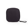 Hekyip Mini Cosmetic Bag, Travel Makeup Pouch, Portable Waterproof Cosmetic Pouch for Girls Women, Mini (Mini All Black)