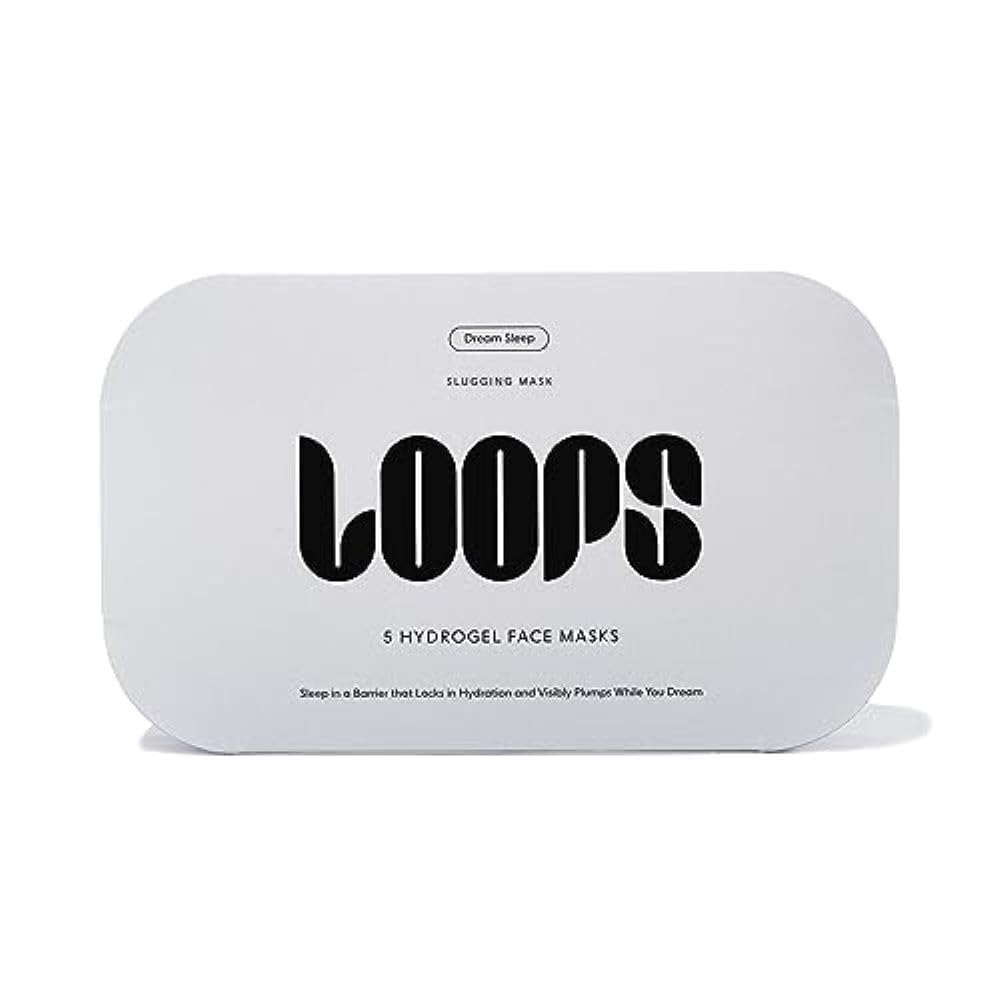 LOOPS Dream Sleep - Nighttime Korean Hydrogel Face Masks, 5pc