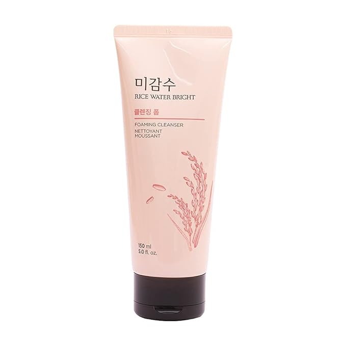 BETT Cleansing foam 150ml with Rice Water for Brighten the Skin | Soap Wort for Deep Cleansing |Moringa Oil for Moisturization | Face Wash for Men and Women