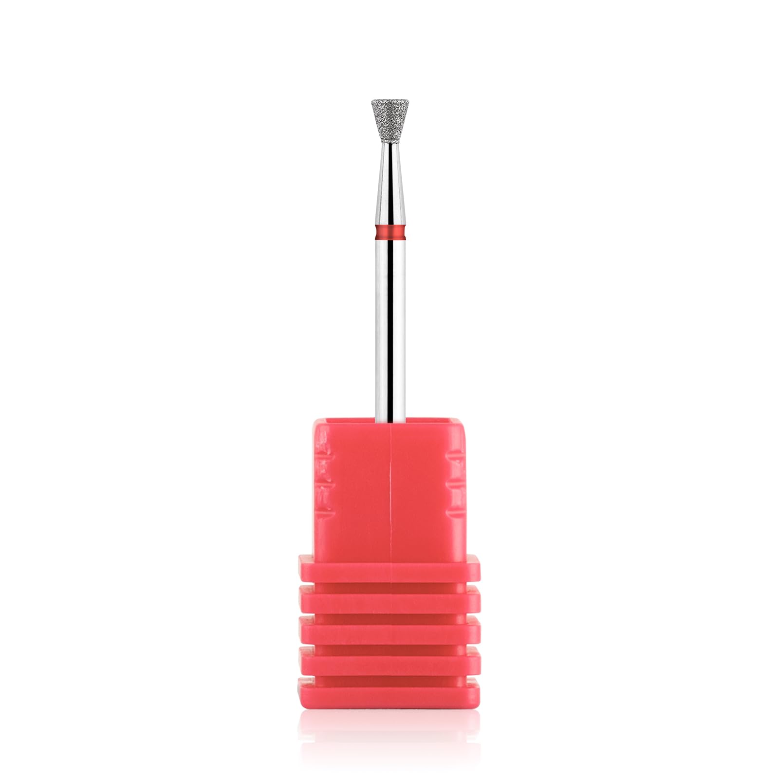 NMKL38 Tapered Diamond Nail Drill Bits for Nail Prep 3/32 Shank efile Bit Cuticle Cleaner Tool