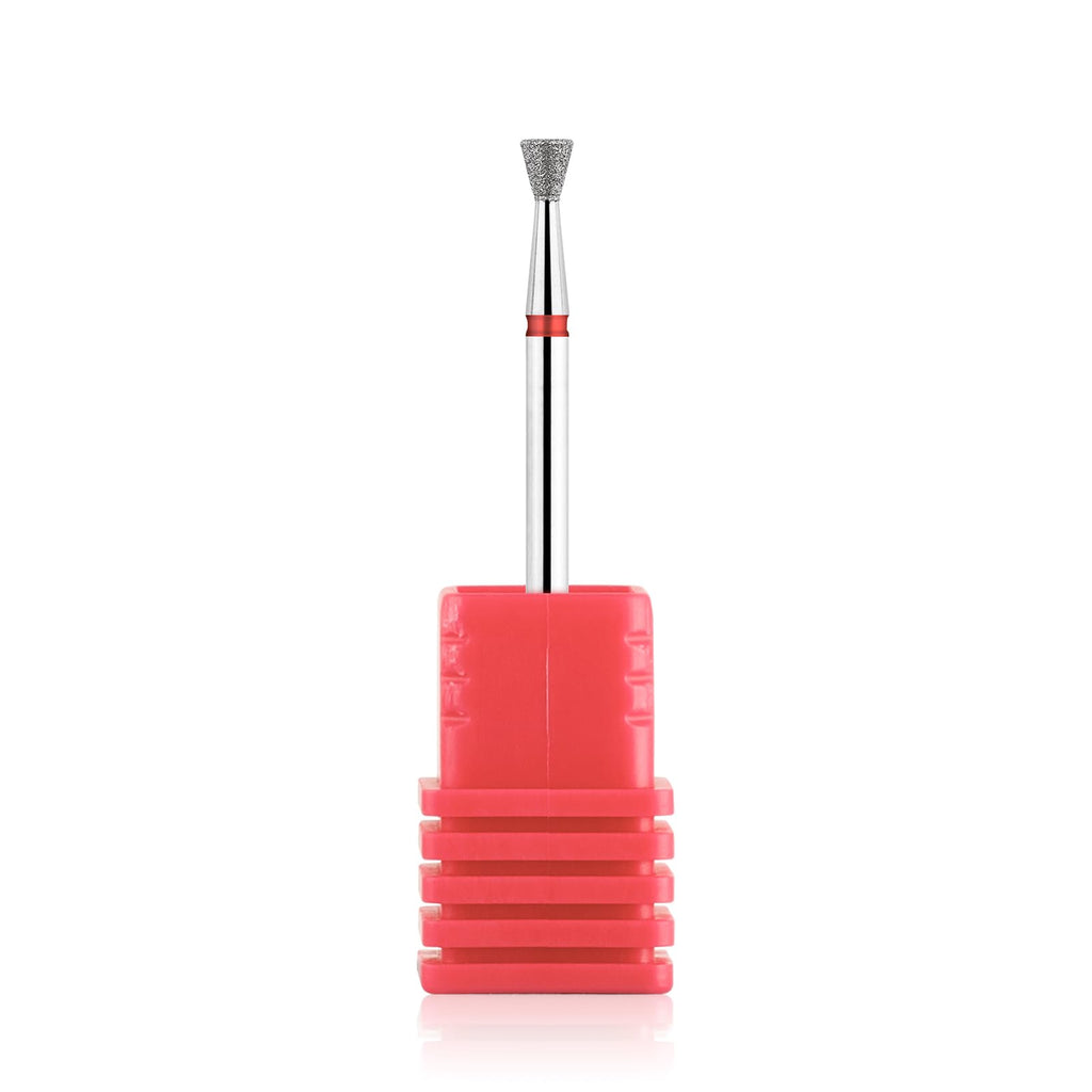 NMKL38 Tapered Diamond Nail Drill Bits for Nail Prep 3/32 Shank efile Bit Cuticle Cleaner Tool