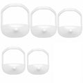 5-piece beard styling template, facial retouching tool, suitable for beard styling