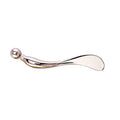 Beatifufu Zinc Eye Spoon 3.74 in Metal Scoop for under Eye Cream Application Massage Tool for Skincare Helps Relieve Fatigue and Support Blood Circulation