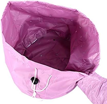 Portable Soft Hair Drying Bonnet with Adjustable Attachment for Hand Held Hair Dryer - Salon Baking Oil Mask (Pink)