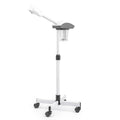 Professional Facial Steamer Machine, Beautician Steamer Facial Spa, Hot Ionic Mist Face Steamer for Home Beauty Salon, Personal Skin Care Deep Cleaning, White