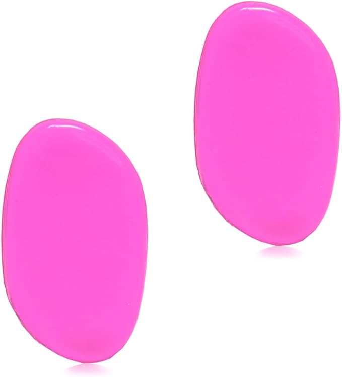 ZHome Washable Silicone Sponge Jelly Applicator for Cream Gel Foundation - Face Silisponge Cosmetic Beauty Makeup Tools Blender Red 2PCS