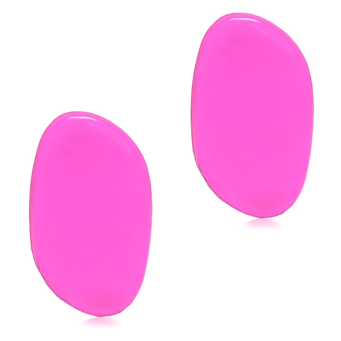 ZHome Washable Silicone Sponge Jelly Applicator for Cream Gel Foundation - Face Silisponge Cosmetic Beauty Makeup Tools Blender White 2PCS