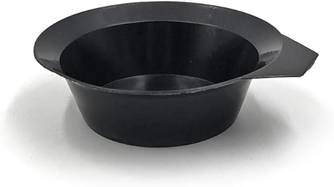 UUYYEO 10 Pcs 170ml Plastic Hair Dye Bowls Hair Color Tint Bowl Cup Hair Coloring Bleaching Mixing Bowl Container Professional Salon Hairdressing Tools