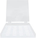 COOPHYA False Eyelash Storage Case Single-layer Acrylic Eyelash Packing Box with Flip Cover Organizer and Display Holder