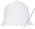 1 PCS Reusable Hair Coloring Highlighting Cap with Hook – Professional Silicone Cap for Salon & Home Use, Easy Pull-Through Hair Dyeing Tool for Streaks, Lowlights & Highlights