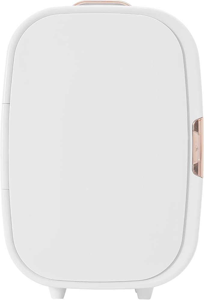 GUIAFUHYE 12L Beauty Fridge-50W/48W Dual-Function Cooling/Heating Cosmetic Refrigerator with Smart Thermostat, Compact Mini Skincare Fridge, Low Noise Operation (White)