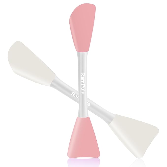 RamPula Jelly Brush, Face Mask Application Tool for Even Coverage | Skincare Enhancer | Durable Silicone | Easy to Clean | Soft Facial Applicator Brushes Tools for Peel Glycolic Makeup for Mud Cream