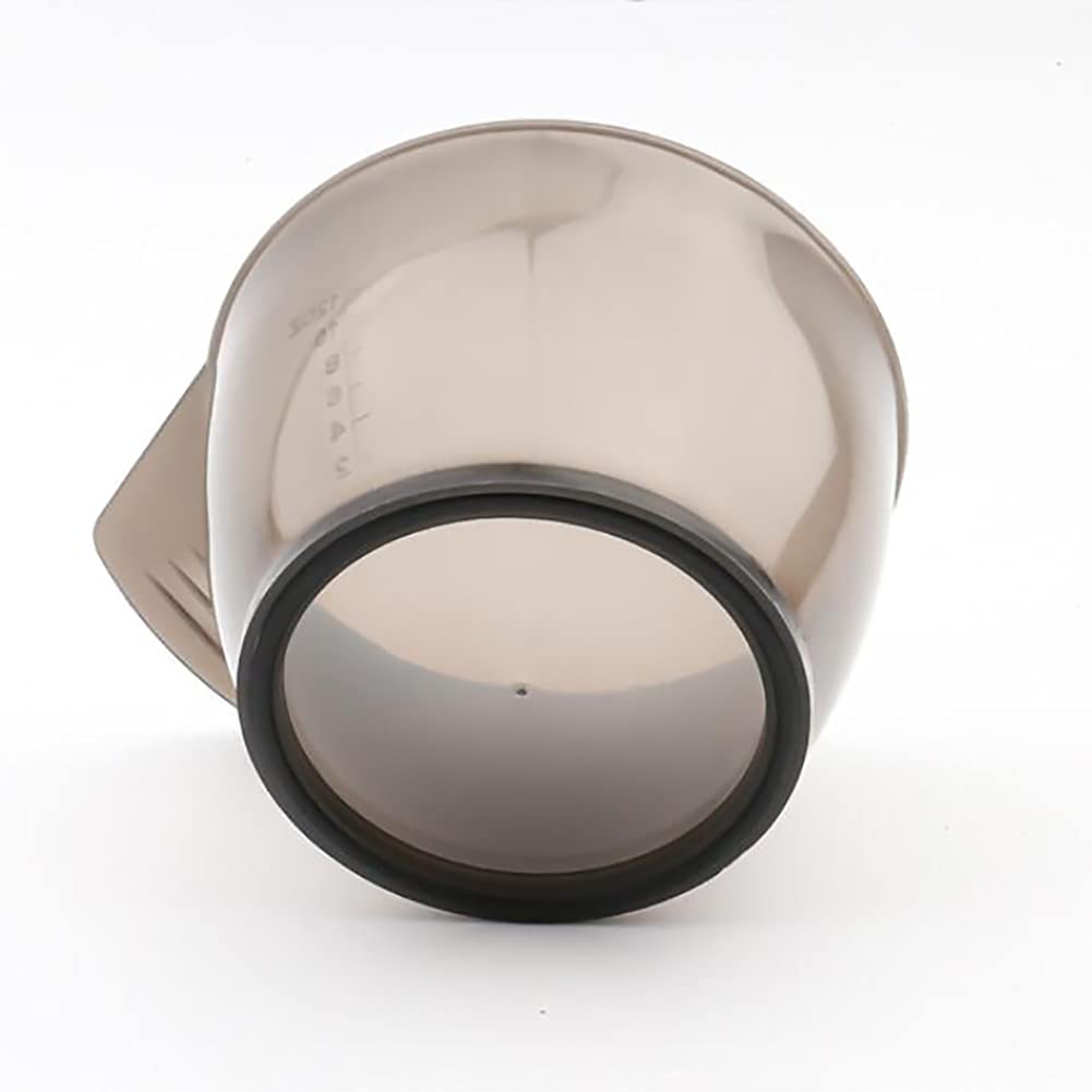 UUYYEO 4 Pcs Hair Color Mixing Bowls Plastic Color Mixing Tint Bowls Hair Dye Bowl Hair Color Dyeing DIY Oil Treatments Tools
