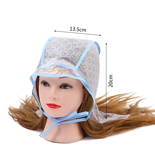 Hair Highlighting Cap with Plastic Hooks, Hair Dye & Bleach Coloring, Professional Hair Coloring Tool Kit, Salon & Home Hairdressing Highlight Cap Sets with