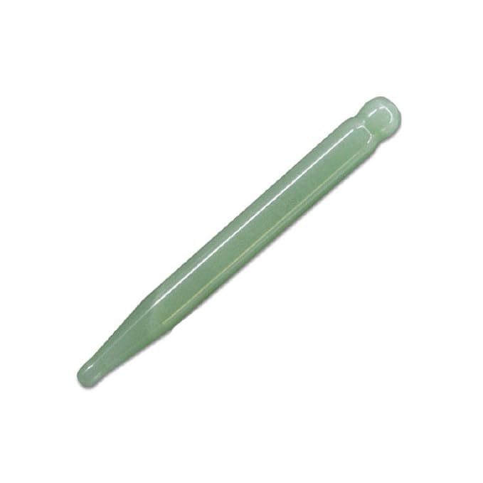 TOP SEWING Jade Acupuncture Pen Deep Tissue Gua Sha Massage Tools Natural Facial Tool Manual Acupuncture Massage Pen for Full Body