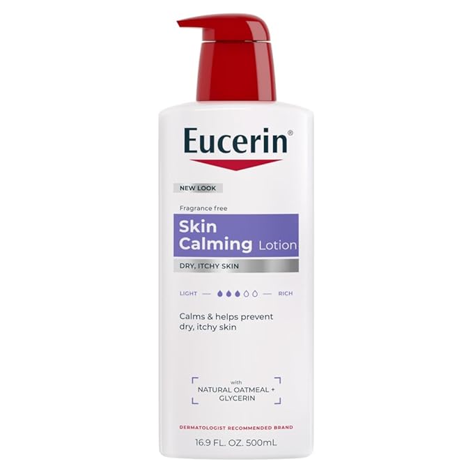 Eucerin Skin Calming Body Lotion with Natural Oatmeal, 16.9 FL OZ