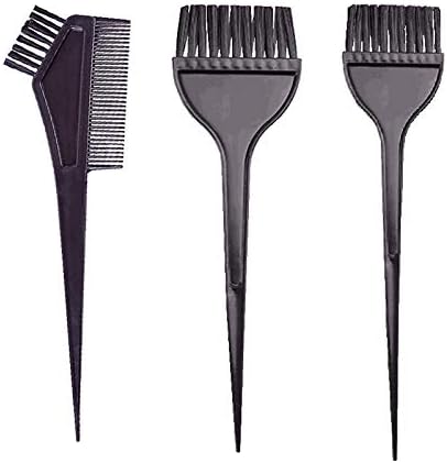 Pcxino 30Pcs 6Sets Hair Dye Color Brush,Bowl,Ear Cover,and Hair Clip Sets,Perfect Tools for DIY Salon Hair Dye Tools Hair Coloring Bleaching,Hair Tint Dying Coloring Applicator