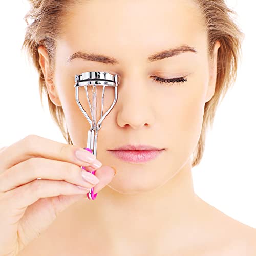 Mudder 80 Pieces Eyelash Curler Refills Eyelash Curler Pads Silicone Rubber Replacement Refills Pads for Universal Eye Lash(Black)